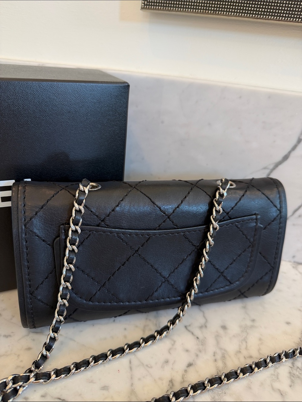 Chanel Black Quilted Flap Bag - Picture 10 of 16